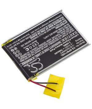 3.7V 700mAh LiPo battery for SONY Platinum Wireless 7.1 headset