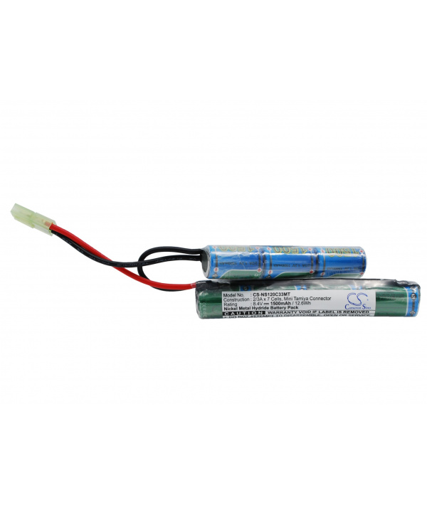 8.4V 1.5Ah nimh battery for Airsoft A.E.G for CQBR and GSG