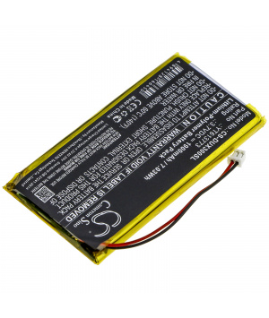 3.7V 1.9Ah Lipo YT613773 batería para Xduoo X3 reproductor de MP3