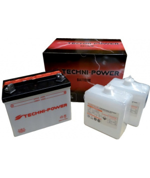 Batterie Motoculture 12V 24Ah U1-9 +D (196x131x184) (U1R-9)