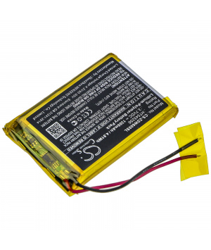 Battery 3.7V 1Ah LiPo for GPS IZZO Swami 4000 GOLF