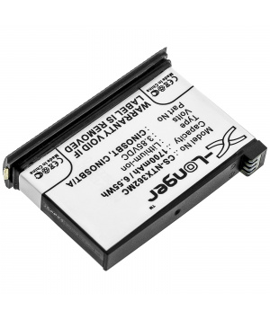 Batteria 3.85V 1.7Ah Li-Ion CINOSBT per fotocamera INSTA360 One X2