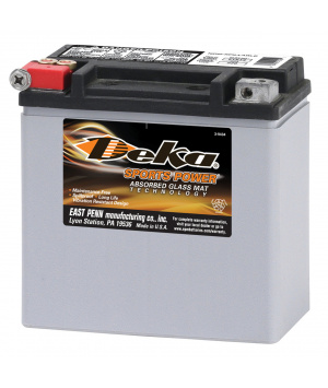 Batterie plomb moto 12V 12Ah DEKA ETX14 Harley Davidson