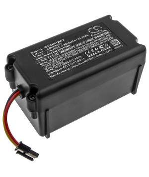 Batterie 14.4V 3Ah Li-ion CONG0003 pour robot CECOTEC CONGA 1390