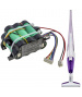 Batería de iones de litio de 25.9V 2.5Ah para aspiradora Delonghi Colombina XLR24LI