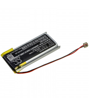 Battery 3.7V 600mAh LiPo PL702245 for Torch StreamLight ClipMate USB