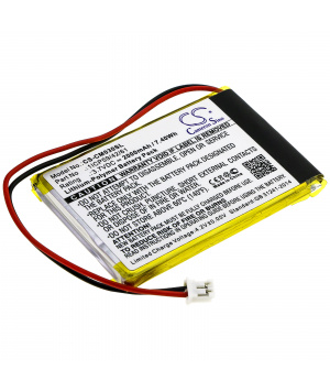 3.7V 2Ah Lipo +PHR-2 Battery