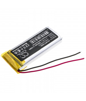 Batteria LiPo da 3,7 V 0,9 Ah per custodia per cuffie Rapoo Ti100