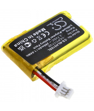 Akku 3.7V 0.28Ah LiPo 1ICP7/17/26 für nest Hello angeschlossene Klingel