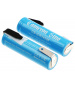 2 Accus Li-Ion 3.7V 700mAh ICR14500 ohne Schutz