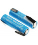 2 Accus Li-Ion 3.7V 700mAh ICR14500 ohne Schutz