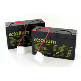 2 Batteries plomb 6V 10Ah Bateau amorceur catamaran ANATEC