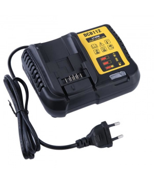 Caricabatterie compatibile con Gli Ion litigi Dewalt DCB105 10.8V 20V