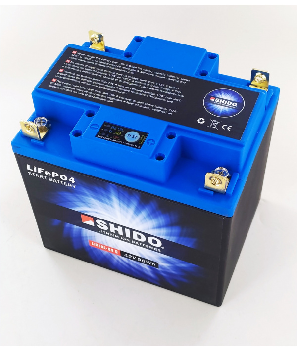 Batterie moto : le démarrage du lithium en test