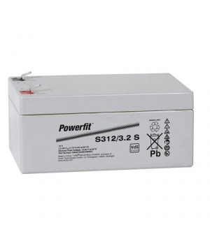Lead 12V.2AH S312 Powerfit battery / 3.2 S Lead 12V.2AH S312 Powerfit battery / 3.2 S