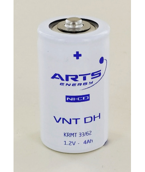 Battery Saft 1.2V 4Ah VNT DH NiCd 792304 Krmt 33/62