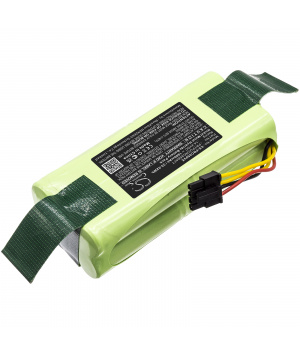 14.4V 1.8Ah NiMh Battery for Robot Vacuum Pyle PUCRC95