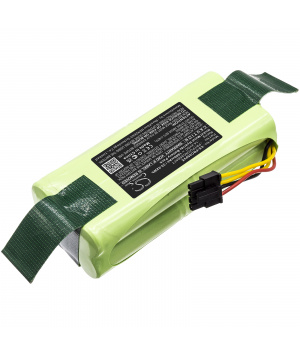 Batterie 14.4V 1.8Ah NiMh pour aspirateur robot Pyle PUCRC95
