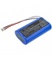 3.7V 2.6Ah Li-ion 27856 Batería para Albrecht Radio DR860