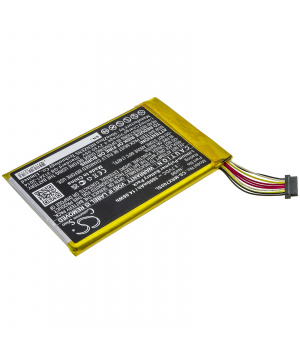 3.7V 3.8Ah LiPo N496 Batteria per GPS Magellan TRX7