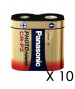 boite de 10 Piles Lithium 6V 1,4Ah Panasonic CR-P2PE/BN