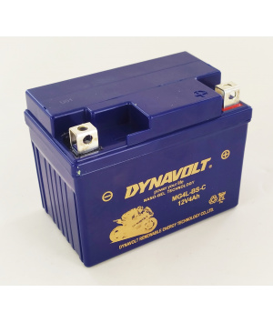 Batterie 12V 10Ah Dynavolt YTX12-BS 150x87x130