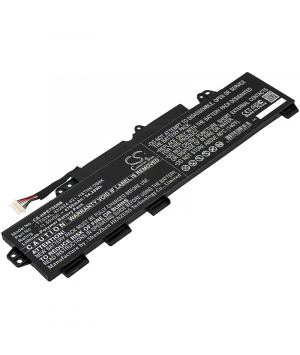 11.55V 4.7Ah LiPo TT03XL Batería para HP EliteBook 850 G5