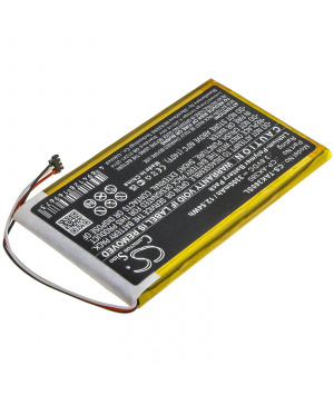 3.7V 3.3Ah LiPo CP-AK380 Batería para Astell & Kern AK300