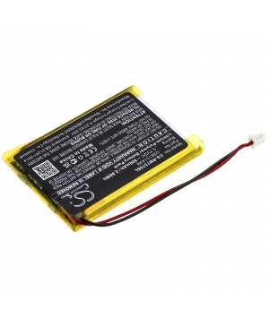 Batterie 3.7V 0.8Ah LiPo US613143N pour Souris Rapoo MT750L