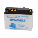 Batterie plomb Moto 6V 12Ah Dynavolt 6N12A-2D