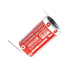 Batterie 3.6V 1.6Ah Lithium ER17/33 Maxell