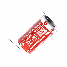 Pile 3.6V 1.6Ah lithium Maxell (ER17/33)