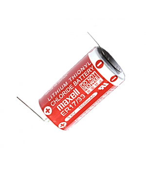 Batterie 3.6V 1.6Ah Lithium ER17/33 Maxell
