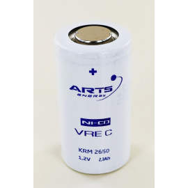 Battery Saft 1.2V 2.3Ah NiCd VREC2300