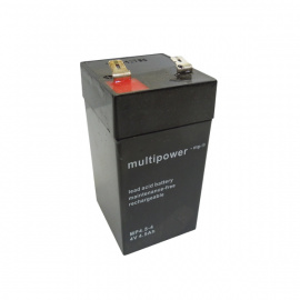 Lead Battery 4V 4.5Ah F1 Multipower MP4.5-4