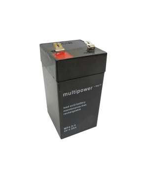 Batterie plomb 4V 4.5Ah F1 Multipower (MP4.5-4)