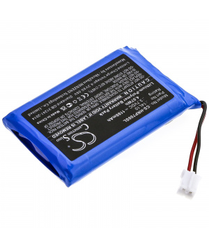 Batterie 3.7V 1.1Ah LiPo pour Brosse Hairmax LaserComb Prima 9