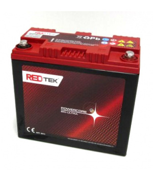 Batteria al piombo 12V 25Ah 950A High Rate booster RedTek