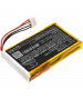 Batterie 7.4V 0.6Ah LiPo 1AS84-60006 pour imprimante HP Sprocket 200