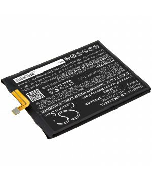 Batterie 3.85V 3.7Ah LiPo pour smartphone UMI UMIDIGI A9 Pro