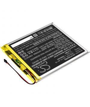 3.7V 1.45Ah LiPo 4K-19 Batería para Pocketbook Touch Lux 3