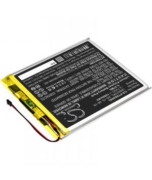 3.7V 1.45Ah LiPo 4K-19 Batteria per Pocketbook Touch Lux 3