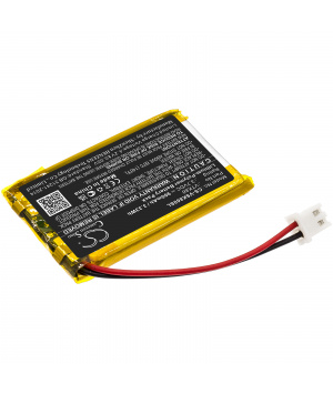 Batterie 3.7V 0.9Ah LiPo pour compas gps Velocitek Shift (VTK86)