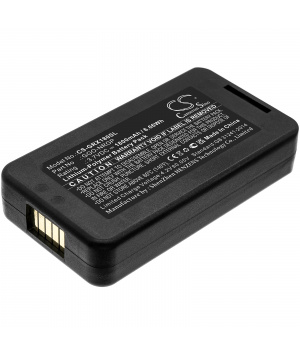 3.7V 1.8Ah Li-ion GGO-NRGP Batería para Intercomunicador Green-GO WBPX Wireless Beltpack