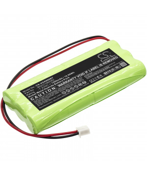 Batería 7.2V 1.5Ah NiMh 802311062W2 para alarma Vesta GX9ML
