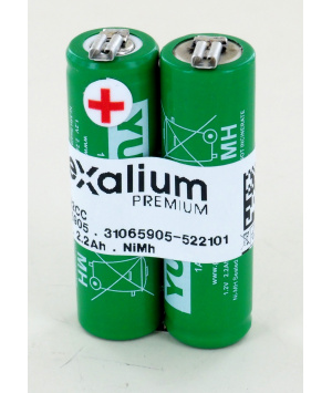 Batterie interne NiMh pour tondeuse Moser ARCO / Ermila Genius