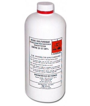 Flasche 1 Liter Säure Schwefelsäure für Batterie Motorrad Flasche 1 Liter Säure Schwefelsäure für Batterie Motorrad