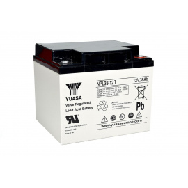 Batterie Plomb 12V 38Ah Yuasa (197X165X170) M5 (NPL38-12I) 