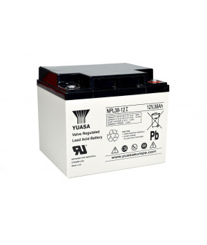 Batterie Plomb 12V 38Ah Yuasa (197X165X170) M5 (NPL38-12I) 