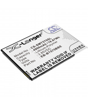 3.85V 4.9Ah LiPo EB-BT575BBE Batteria per Samsung Galaxy Tab Active 3